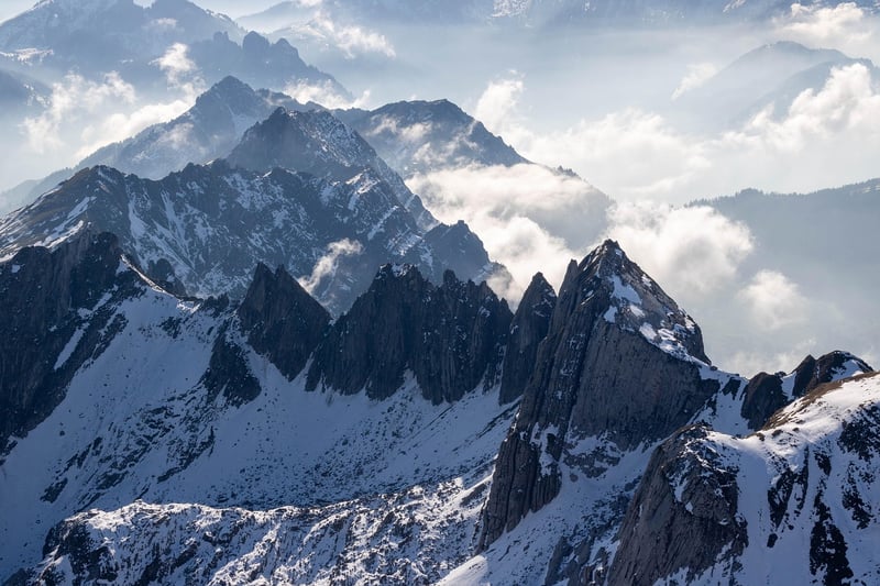 Fantasy Mountain Landscape